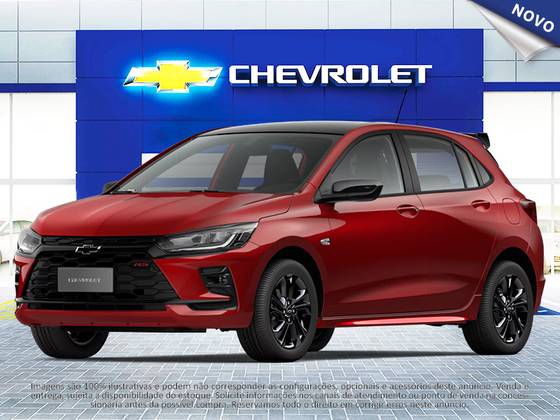 CHEVROLET ONIX 1.0 TURBO FLEX RS AUTOMÁTICO CHEVROLET ONIX 1.0 TURBO FLEX RS AUTOMÁTICO